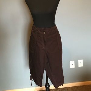 Ashely Stewart Brown Cargo Shorts